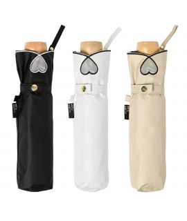 日本 NIFTY COLORS – 心型刺繡防UV太陽傘